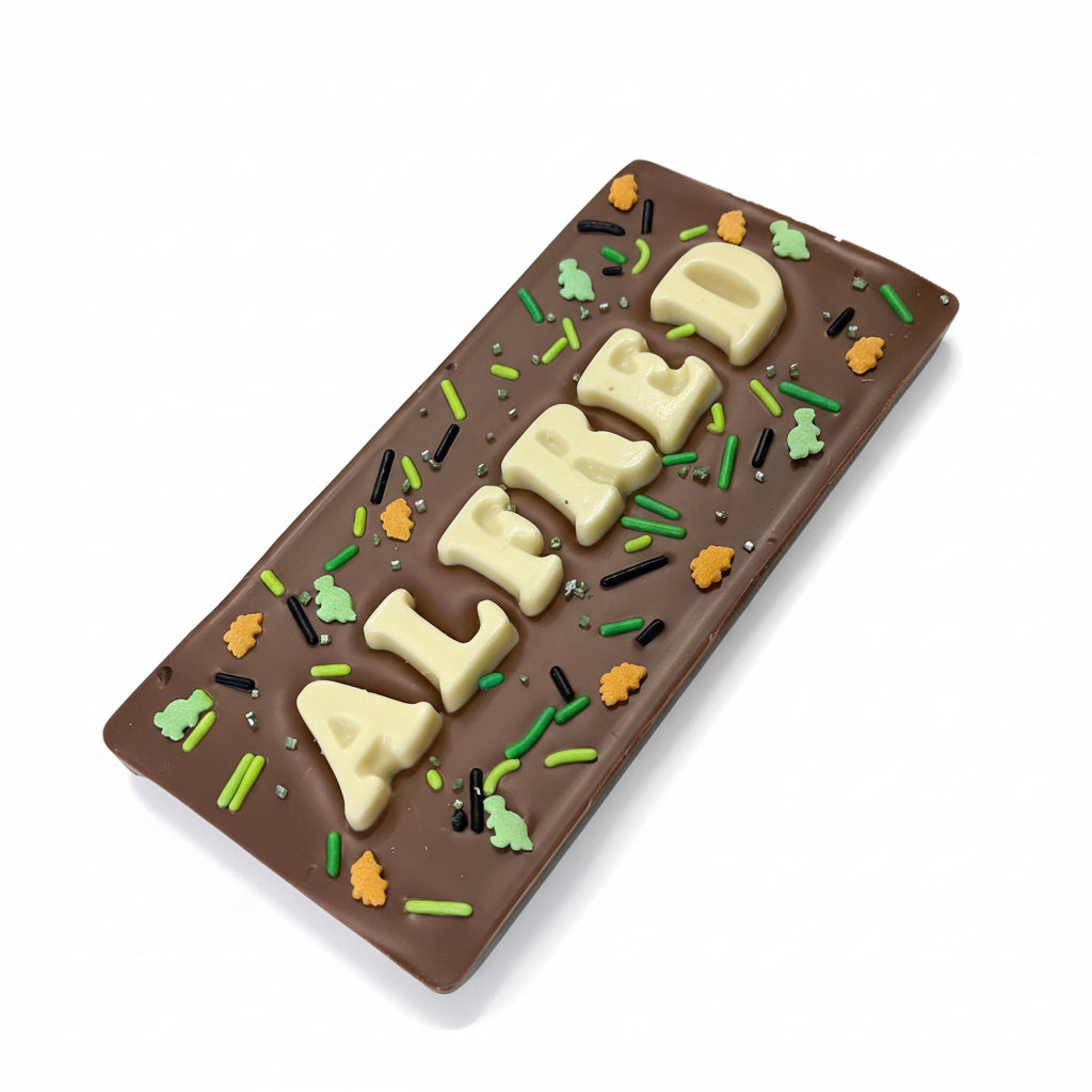 ChocTilly Personalised Name Bar