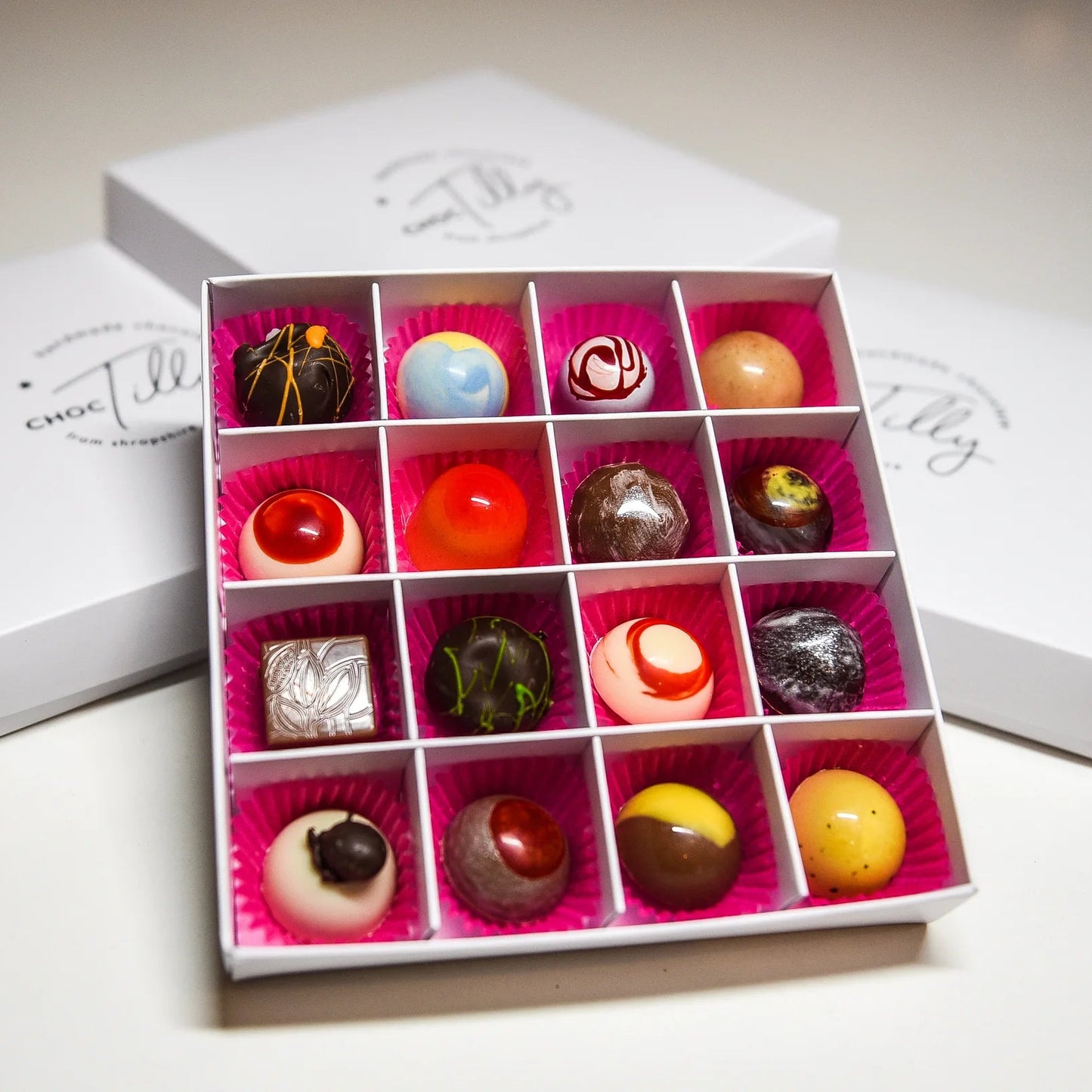 Medium Box (16 Chocolate Bonbons)