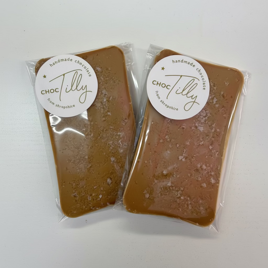 Amber Sea Salt Bar (Caramelised White Chocolate)
