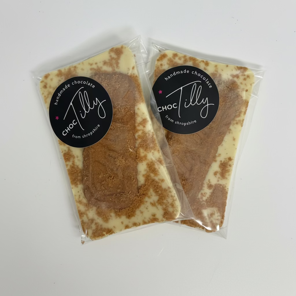 White Chocolate Caramelised Biscuit Bar