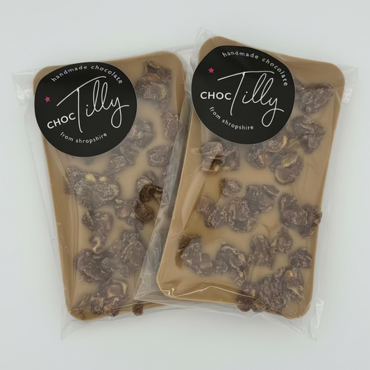 Amber Honeycomb Crunch Chocolate Bar