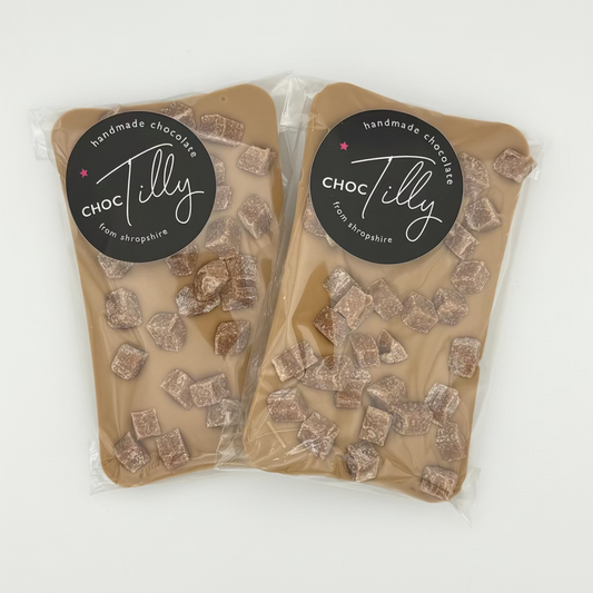 Amber Fudge Chocolate Bar