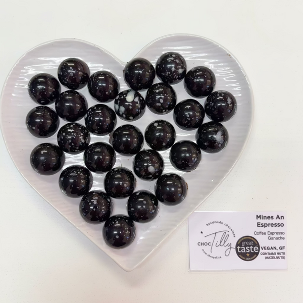 Mines an Espresso chocolate bonbons