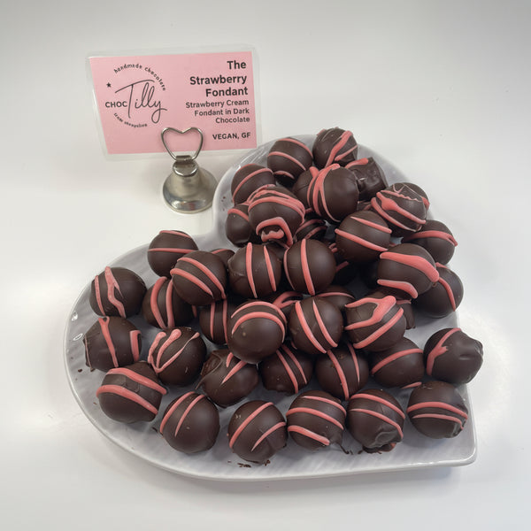 The Strawberry Fondant Chocolate Bonbon